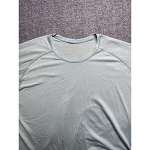 Lululemon Long Sleeve Stretch Performance Shirt Men's 2XL Black Polyester‎